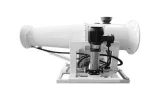 远程遥控130米环保降尘雾炮机 全自动大型除尘雾炮 固定式射雾器